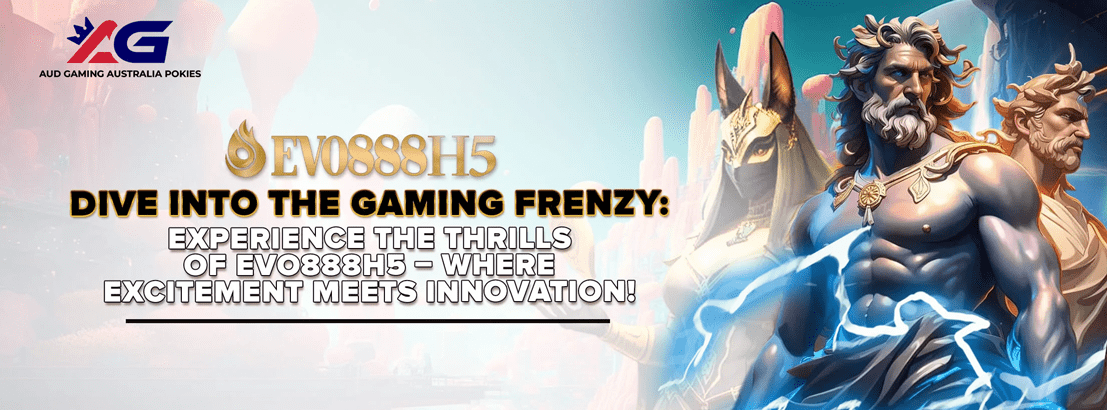 EVO888H5 event campaign artwork — AUD Gaming Australia