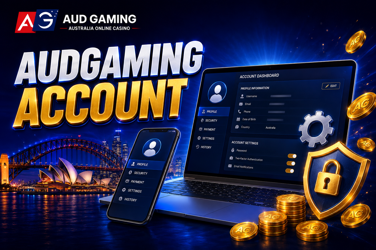 AUDGaming account