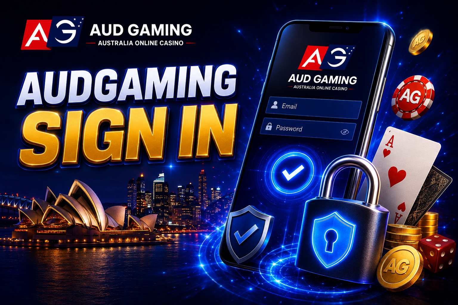 AUDGaming sign in