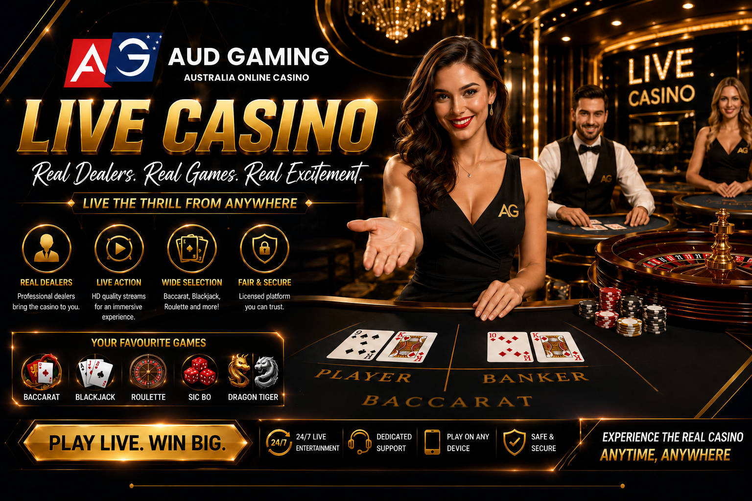 AUDGaming Live Casino